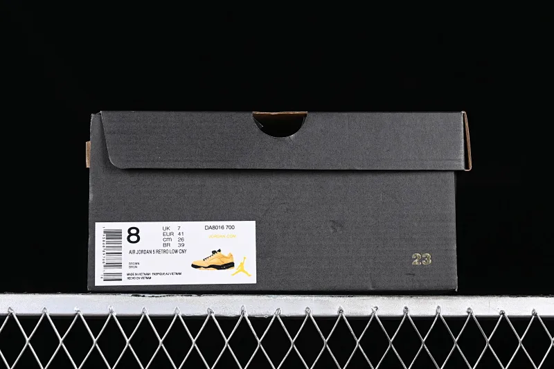 All categories Air Jordan Jordan series basketball shoes Air Jordan 5 Z version Air Jordan Retro Low AJ5 Joe 5 wheat yellow low-top basketball shoes DA8016-700